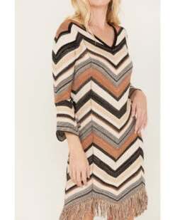 Shyanne Women's Zig Zag Fringe Sweater Dress -Cowboy Wear Shop 2000382860 251 P3
