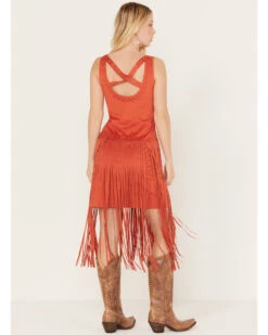 Idyllwind Women's Country Mannor Faux Suede Fringe Dress -Cowboy Wear Shop 2000382979 800 P4