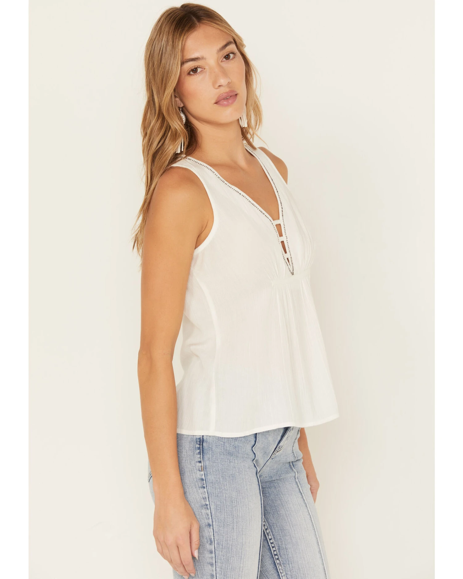 Idyllwind Women's Rowan Beaded Embellished Tank Top 4 Idyllwind Women's Rowan Beaded Embellished Tank Top - Image 2