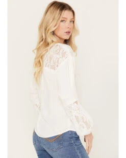 Idyllwind Women's Coleman Crochet Lace Shirt 8 Idyllwind Women's Coleman Crochet Lace Shirt -Cowboy Wear Shop 2000382995 103 P3