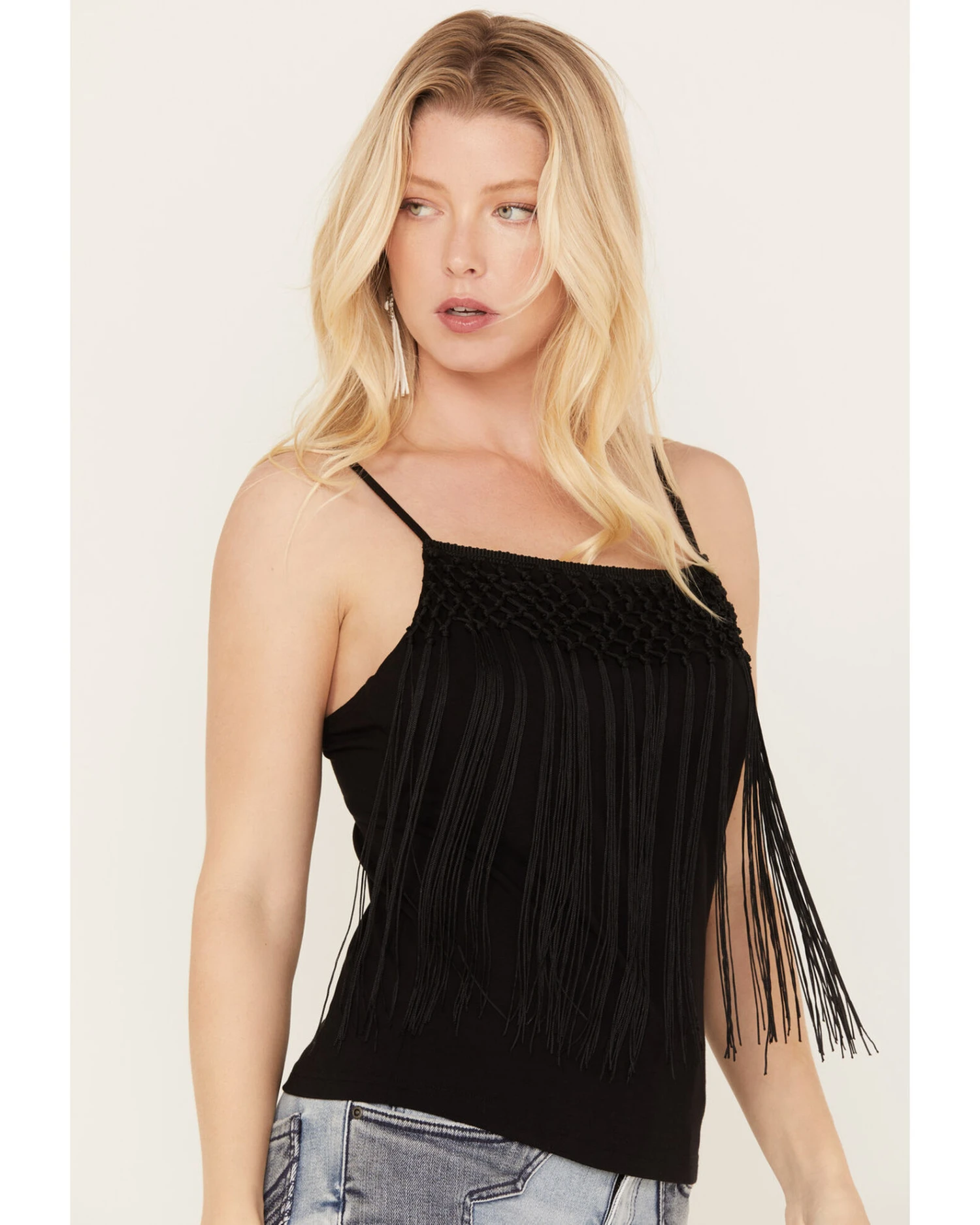 Idyllwind Women's Damara Dancing Fringe Tank Top 4 Idyllwind Women's Damara Dancing Fringe Tank Top - Image 2