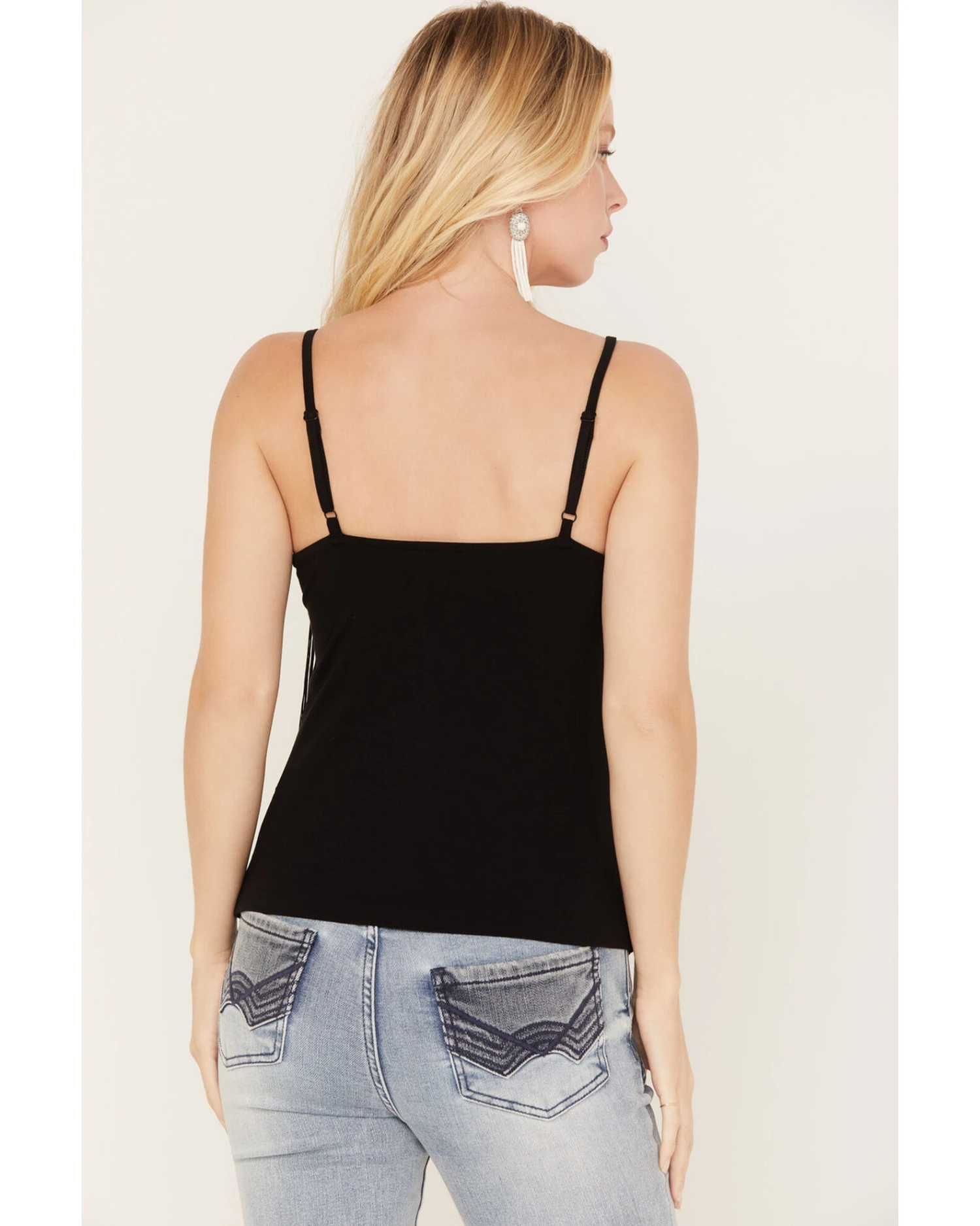 Idyllwind Women's Damara Dancing Fringe Tank Top 6 Idyllwind Women's Damara Dancing Fringe Tank Top - Image 4