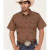 Cody James Men's Rabbit Foot Geo Print Short Sleeve Snap Western Shirt 1 Cody James Men's Rabbit Foot Geo Print Short Sleeve Snap Western Shirt -Cowboy Wear Shop 2000383152 201 P1