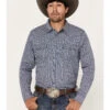 Cody James Men's Born N Raised Striped Long Sleeve Snap Western Shirt - Big & Tall -Cowboy Wear Shop 2000383259 410 P1