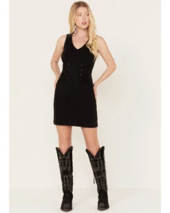 Idyllwind Women's Benton Denim Lace-Up Dress -Cowboy Wear Shop 2000383281 001 P2