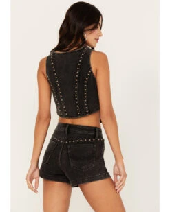Idyllwind Women's Delrose Drive Studded Denim Vest -Cowboy Wear Shop 2000383303 001 P4