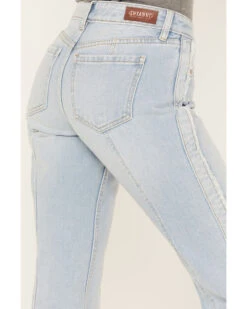 Shyanne Women's Light Wash Low Rise Seamed Bootcut Jeans -Cowboy Wear Shop 2000383329 413 P4