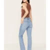 Wrangler Women's Light Wash High Rise Westward Zelda Bootcut Denim Jeans -Cowboy Wear Shop 2000383467 400 P1