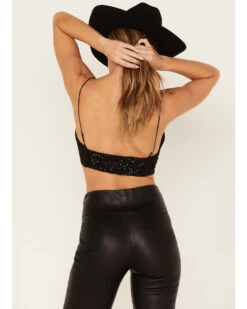 Sadie & Sage Women's La Vie Sequin Cami Crop Top -Cowboy Wear Shop 2000383469 001 P4