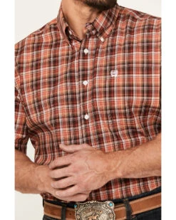 Cinch Men's Plaid Print Short Sleeve Button Down Western Shirt 7 Cinch Men's Plaid Print Short Sleeve Button Down Western Shirt -Cowboy Wear Shop 2000383968 800 P3