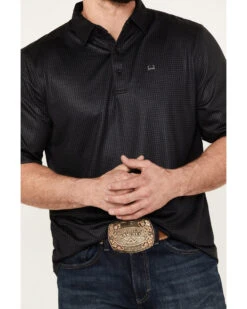 Cinch Men's ARENAFLEX Short Sleeve Polo -Cowboy Wear Shop 2000384001 001 P3