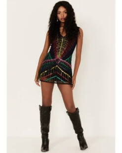 Any Old Iron Women's Multicolored Beaded Dress -Cowboy Wear Shop 2000384068 001 P3