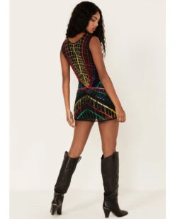Any Old Iron Women's Multicolored Beaded Dress -Cowboy Wear Shop 2000384068 001 P5