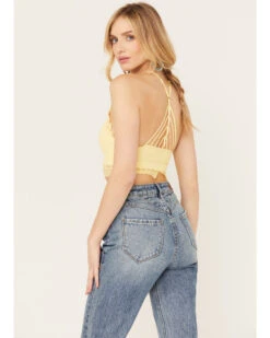 Fornia Women's Halter Lace Trim Bralette -Cowboy Wear Shop 2000384209 700 P3