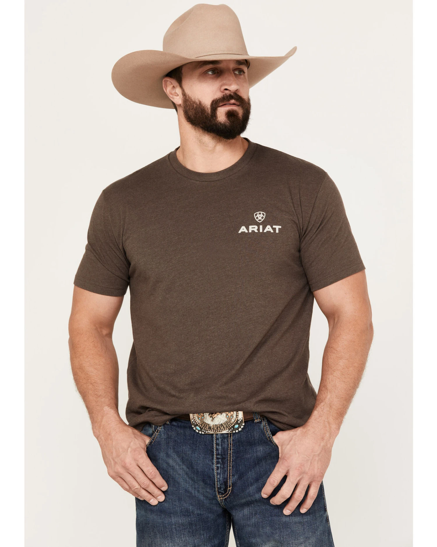 Ariat Men's Patch Short Sleeve T-Shirt 3 Ariat Men's Patch Short Sleeve T-Shirt