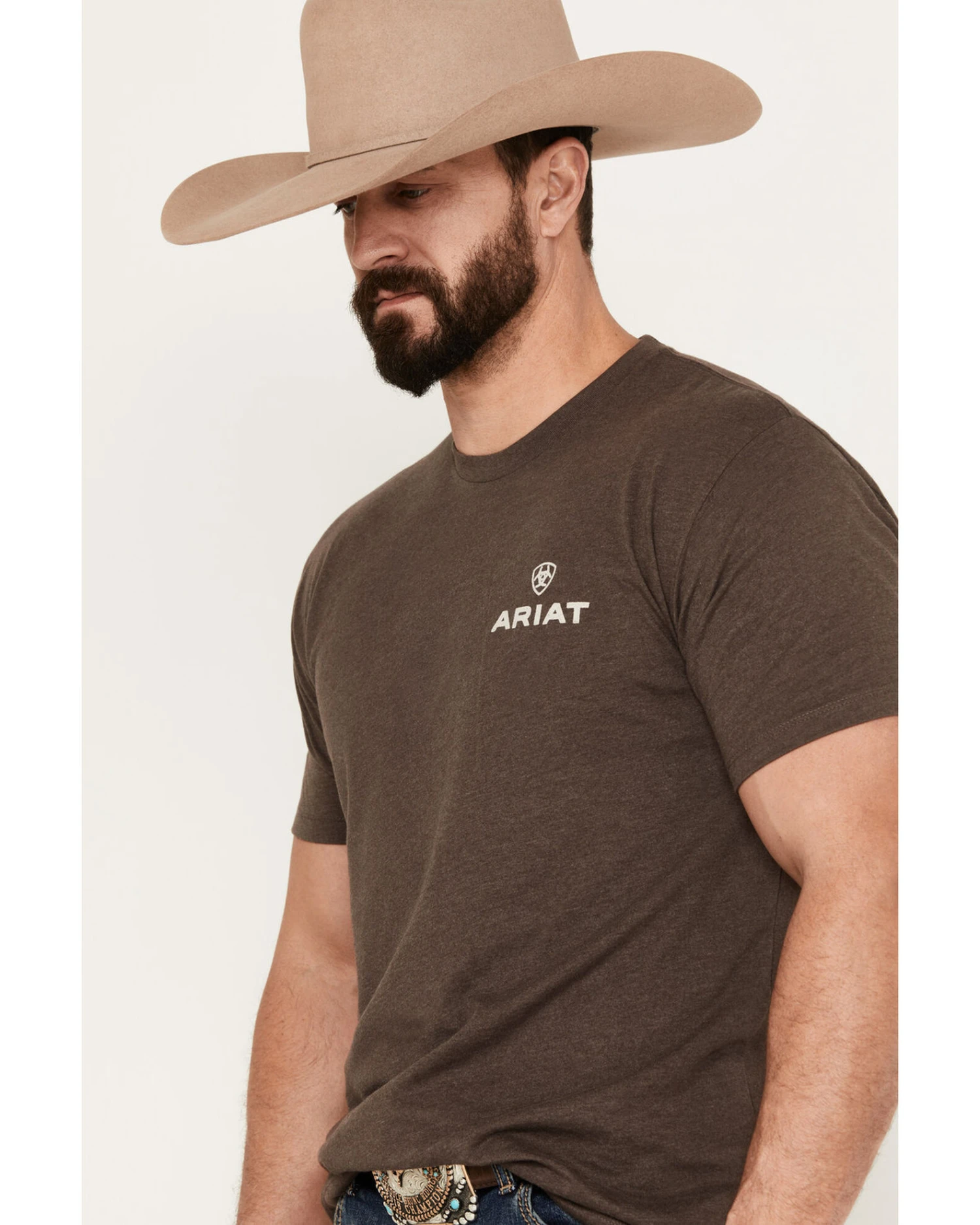Ariat Men's Patch Short Sleeve T-Shirt 4 Ariat Men's Patch Short Sleeve T-Shirt - Image 2