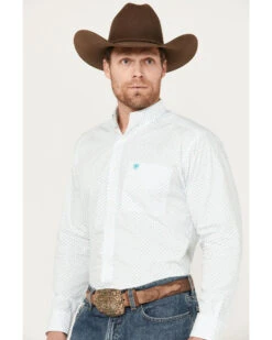 Ariat Men's Kaine Classic Fit Button Down Long Sleeve Western Shirt -Cowboy Wear Shop 2000384553 100 P2