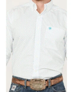 Ariat Men's Kaine Classic Fit Button Down Long Sleeve Western Shirt -Cowboy Wear Shop 2000384553 100 P3