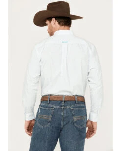 Ariat Men's Kaine Classic Fit Button Down Long Sleeve Western Shirt -Cowboy Wear Shop 2000384553 100 P4