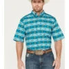 Ariat Men's Konner Classic Fit Button-Down Short Sleeve Button-Down Western Shirt 1 Ariat Men's Konner Classic Fit Button-Down Short Sleeve Button-Down Western Shirt -Cowboy Wear Shop 2000384565 440 P1