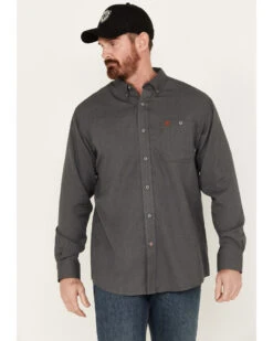 Ariat Men's FR Air Inherent Solid Long Sleeve Button Down Work Shirt