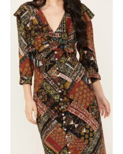 Free People Women's Lennon Dress 8 Free People Women's Lennon Dress -Cowboy Wear Shop 2000385489 900 P3