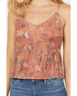 Idyllwind Women's Golden Road Print Fringe Top -Cowboy Wear Shop 2000386116 202 P3