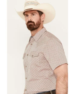 Cody James Men's Micro Paisley Print Short Sleeve Snap Western Shirt 7 Cody James Men's Micro Paisley Print Short Sleeve Snap Western Shirt -Cowboy Wear Shop 2000386232 640 P2