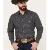 Ely Walker Men's Geo Print Long Sleeve Western Snap Shirt - Tall 2 Ely Walker Men's Geo Print Long Sleeve Western Snap Shirt - Tall -Cowboy Wear Shop 2000386620 001 P1