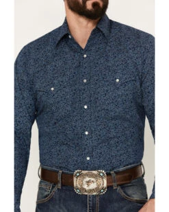 Ely Walker Men's Paisley Print Long Sleeve Western Snap Shirt 8 Ely Walker Men's Paisley Print Long Sleeve Western Snap Shirt -Cowboy Wear Shop 2000386634 410 P3