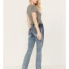 Miss Me Women's Dark Wash Mid Rise Non-Flap Dream Catcher Bootcut Jeans -Cowboy Wear Shop 2000387024 416 P1