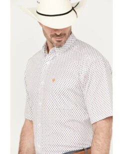 Ariat Men's Mayson Diamond Geo Print Short Sleeve Button Down Western Shirt - Tall 7 Ariat Men's Mayson Diamond Geo Print Short Sleeve Button Down Western Shirt - Tall -Cowboy Wear Shop 2000387253 100 P2