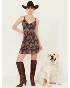 Angie Women's Floral Print Dress