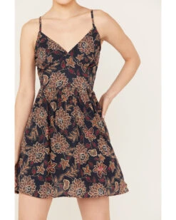 Angie Women's Floral Print Dress -Cowboy Wear Shop 2000387369 001 P3
