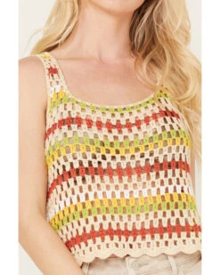 Sadie & Sage Women's Multicolored Sweater Tank -Cowboy Wear Shop 2000387544 900 P3