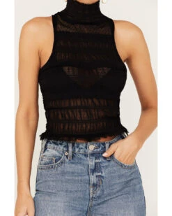 Free People Women's Clementine Top -Cowboy Wear Shop 2000388088 001 P3