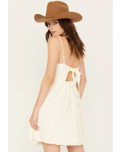 Molly Bracken Women's Lace Button Down Sleeveless Mini Dress -Cowboy Wear Shop 2000388359 103 P4