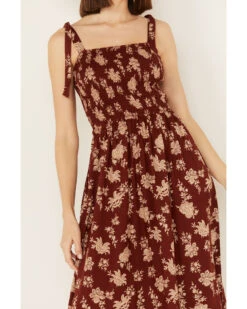 Cotton & Rye Women's Floral Print Sleeveless Midi Dress 8 Cotton & Rye Women's Floral Print Sleeveless Midi Dress -Cowboy Wear Shop 2000388423 220 P3