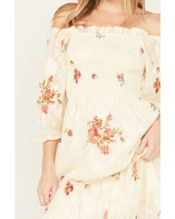 Wild Moss Women's Jacquard Smocked Front Dress -Cowboy Wear Shop 2000389057 103 P3