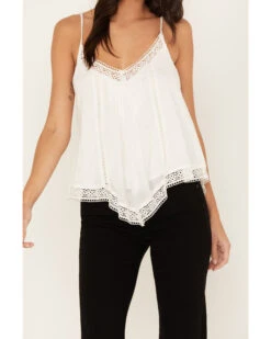 Miss Me Women's Handkerchief Hem Sleeveless Top 8 Miss Me Women's Handkerchief Hem Sleeveless Top -Cowboy Wear Shop 2000389760 103 P3