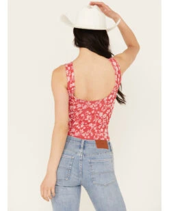 Free People Women's Clean Lines Printed Bodysuit  -Cowboy Wear Shop 2000390361 600 P4