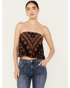 Free People Women's Borderline Tube Top