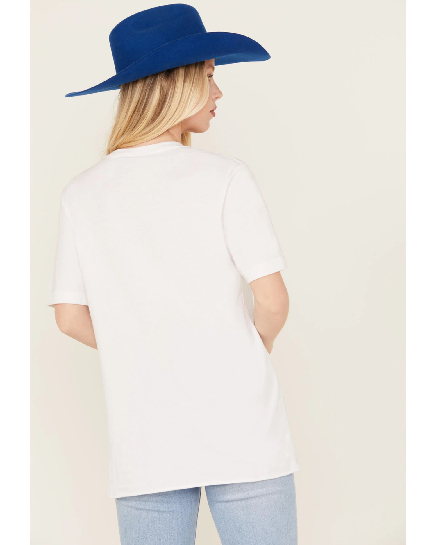 Gina Tees Women's Embellished She's Gone Country Graphic Tee 6 Gina Tees Women's Embellished She's Gone Country Graphic Tee - Image 4