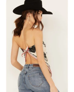 The Laundry Room Women's Coors Light Wolf Bandana Top 9 The Laundry Room Women's Coors Light Wolf Bandana Top -Cowboy Wear Shop 2000395510 100 P4