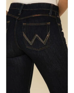 Wrangler Women's Dark Dynasty Ultimate Riding Q-Baby Jeans   -Cowboy Wear Shop 350744 7460 P4