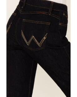 Wrangler Women's Dark Dynasty Ultimate Riding Q-Baby Jeans   -Cowboy Wear Shop 350744 PB P3