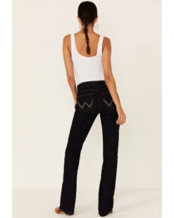 Wrangler Women's Dark Dynasty Ultimate Riding Q-Baby Jeans   -Cowboy Wear Shop 350744 PB P4