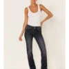 Wrangler Women's Dark Wash Bootcut Jeans -Cowboy Wear Shop 350D13 FZ P1